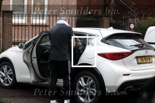 Amsterdam 15 februari 2018 
Dries Roelvink bij zijn auto