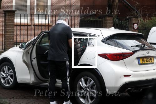 Amsterdam 15 februari 2018 
Dries Roelvink bij zijn auto