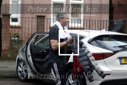 Amsterdam 15 februari 2018 
Dries Roelvink bij zijn auto