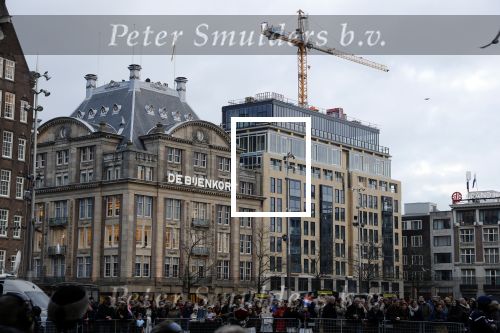 Amsterdam 3 februari 2018
Appartement complex edgar Davids. Naast de bijenkorf op de dam