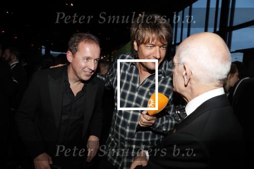 Amsterdam 5 maart 2018 
Buma prijzen in theater Amsterdam. Edwin Evers Frank danen en Frits Spits