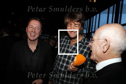 Amsterdam 5 maart 2018 
Buma prijzen in theater Amsterdam. Edwin Evers Frank danen en Frits Spits