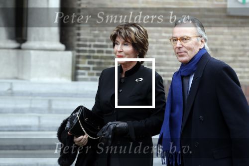Rotterdam 20 februari 2018
Dienst voor overlijden /begrafenis Ruud Lubbers in de Laurentius Elisabeth Kathedraal. Eelko en Janneke Brinkman