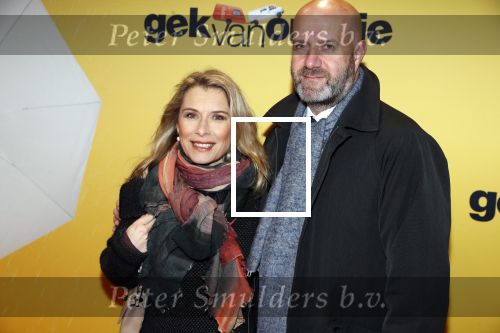 Amsterdam 12 februari 2018
Premiere Gek van Oranje in Tuschinski. Elle v Rijn met partner
