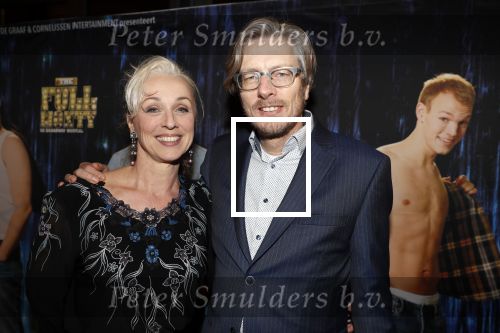 Amsterdam 5 februari 2018
Premiere van the full monty in het nieuwe de la mar theater. Ellen Evers met man