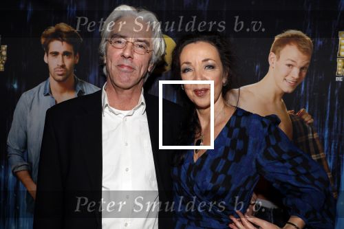 Amsterdam 5 februari 2018
Premiere van the full monty in het nieuwe de la mar theater. Erik Brey en FrÃ©dÃ©rique Sluyterman van Loo