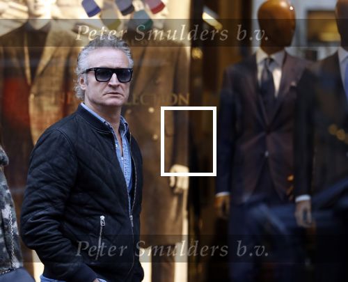 Amsterdam 11 februari 2018 
Erland Galjaard met zijn dochter op pc hooftstraat