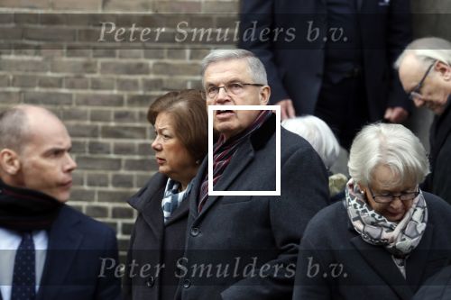 Rotterdam 20 februari 2018
Dienst voor overlijden /begrafenis Ruud Lubbers in de Laurentius Elisabeth Kathedraal.
Ernst Hirsch Ballin