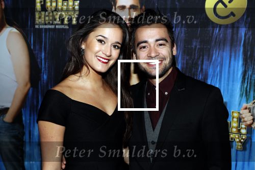 Amsterdam 5 februari 2018
Premiere van the full monty in het nieuwe de la mar theater. Esmee Dekker en Billy Maluw
