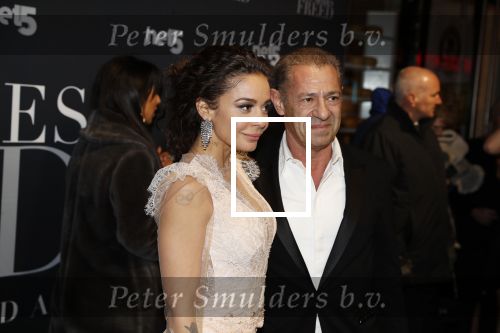 Amsterdam 6 februari 2018
Premiere 50 shades Freed in Tuschinski. fajah Lourens met Roland Kahn