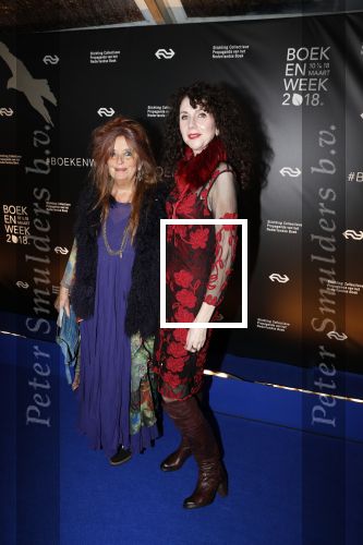 Amsterdam 9 maart 2018 
Boekenbal 2018 in de schouwburg van Amsterdam. Felicita Vos