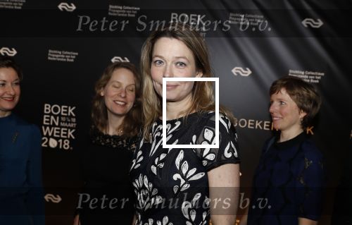 Amsterdam 9 maart 2018 
Boekenbal 2018 in de schouwburg van Amsterdam.
Femke v d Laan kwam met vriendinnen
