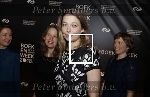 Amsterdam 9 maart 2018 
Boekenbal 2018 in de schouwburg van Amsterdam.
Femke v d Laan kwam met vriendinnen