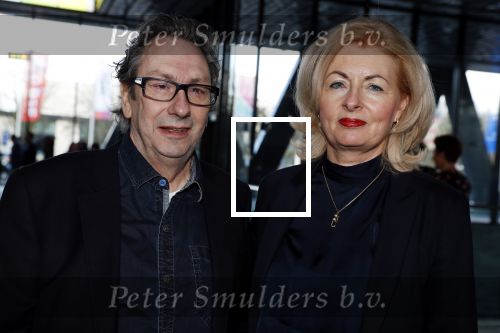 Hilversum 12 februari 2018 
Tribute to Guus Verstraete in beeld en geluid op het mediapark. Ferry de Groot met vrouw