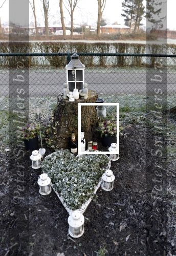 Loosdrecht 21 februari 2018
Gedenkteken voor Fleur Balkestein , het meisje van 19 die doodgereden werd na straatrace vader en zoon