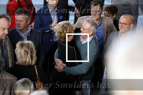Hilversum 12 februari 2018 
Tribute to Guus Verstraete in beeld en geluid op het mediapark. Simone Kleinsma en Fred Butter