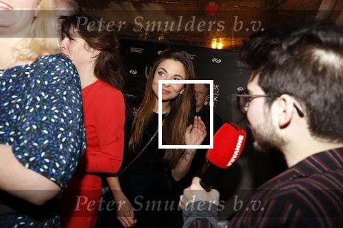 Amsterdam 9 maart 2018 
Boekenbal 2018 in de schouwburg van Amsterdam.
Georgina Verbaan probeerde de pers te ontlopen. MISLUKT