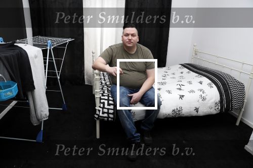 Den Haag 7 maart 2018
Gerrit Beljaards in zijn slaapkamer