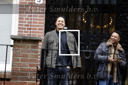 Amsterdam 10 februari 2018
Gerry Mijnals bij Nikkie Plessen voor de deur