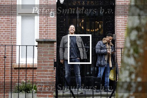 Amsterdam 10 februari 2018
Gerry Mijnals bij Nikkie Plessen voor de deur
