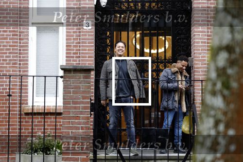 Amsterdam 10 februari 2018
Gerry Mijnals bij Nikkie Plessen voor de deur