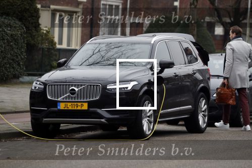 Amsterdam 19 februari 2018
Gijs Staverman met zijn electrische volvo auto