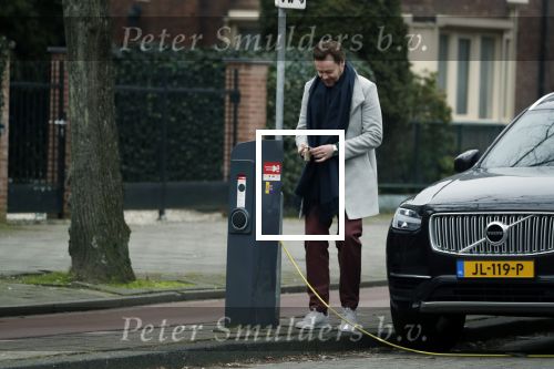 Amsterdam 19 februari 2018
Gijs Staverman met zijn electrische volvo auto