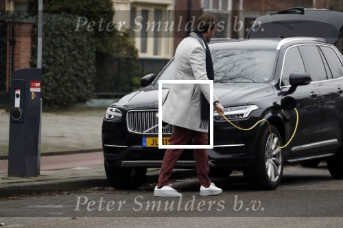 Amsterdam 19 februari 2018
Gijs Staverman met zijn electrische volvo auto