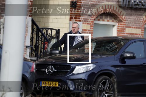 Amsterdam 4 maart 2018 
Gordon verlaat zijn appartement in Amsterdam