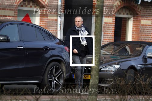 Amsterdam 4 maart 2018 
Gordon verlaat zijn appartement in Amsterdam