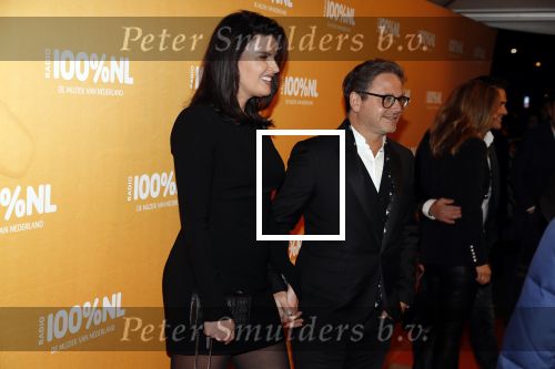 Amsterdam 20 februari 2018
Uitreiking 100% NL awards in club Panama. Guus Meeuwis en zijn vriendin Manon Meijers