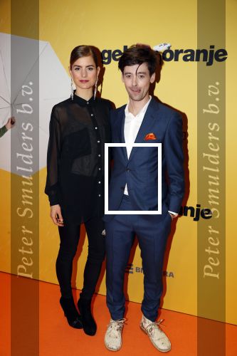 Amsterdam 12 februari 2018
Premiere Gek van Oranje in Tuschinski. hannah Hoekstra en Willem Voogd