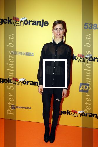 Amsterdam 12 februari 2018
Premiere Gek van Oranje in Tuschinski. hannah Hoekstra en Willem Voogd