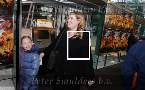 Amsterdam 11 februari 2018
Premiere Ted en het geheim van koning Midas in Pathe arena. Hannelore Zwitserlood met dochter