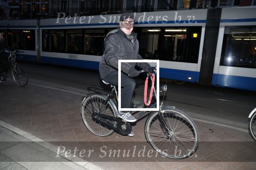Amsterdam 5 februari 2018
Hans Kemna op de fiets