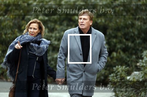 Leusden 6 maart 2018
Crematie Mies Bouwman in crematorium Leusden. 
Henny Huisman en Lia Huisman