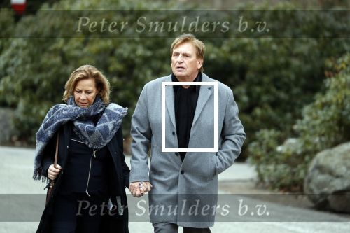 Leusden 6 maart 2018
Crematie Mies Bouwman in crematorium Leusden. 
Henny Huisman en Lia Huisman