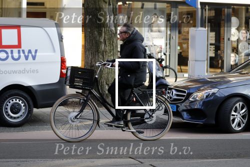 Amsterdam 21 februari 2018
Henny Vrienten met zijn zoon op de fiets