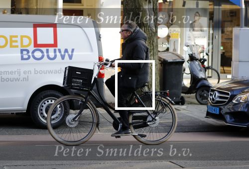 Amsterdam 21 februari 2018
Henny Vrienten met zijn zoon op de fiets