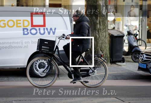 Amsterdam 21 februari 2018
Henny Vrienten met zijn zoon op de fiets