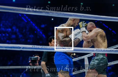 Rotterdam 03-03-2018 
Badr Harie vs Hesdy Gerges - GLORY 51 SuperFight