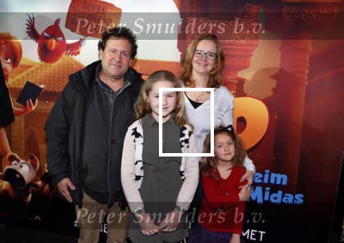 Amsterdam 11 februari 2018
Premiere Ted en het geheim van koning Midas in Pathe arena. Hilke Bierman met man en kinderen