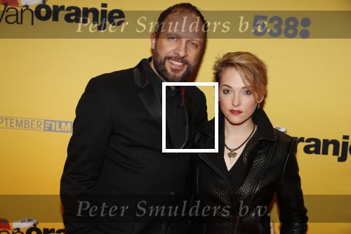 Amsterdam 12 februari 2018
Premiere Gek van Oranje in Tuschinski. Hugo Metsers met vriendin
