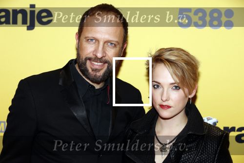 Amsterdam 12 februari 2018
Premiere Gek van Oranje in Tuschinski. Hugo Metsers met vriendin