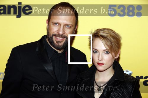 Amsterdam 12 februari 2018
Premiere Gek van Oranje in Tuschinski. Hugo Metsers met vriendin