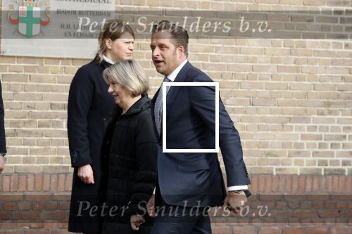 Rotterdam 20 februari 2018
Dienst voor overlijden /begrafenis Ruud Lubbers in de Laurentius Elisabeth Kathedraal. Hugo de Jonge