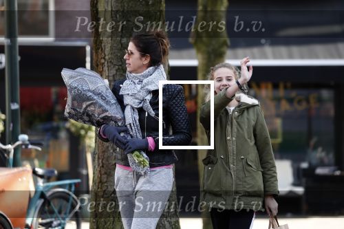 Amsterdam 24 februari 2018
Isa Hoes met dochter Vlinder in Amsterdam zuid