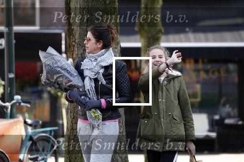 Amsterdam 24 februari 2018
Isa Hoes met dochter Vlinder in Amsterdam zuid