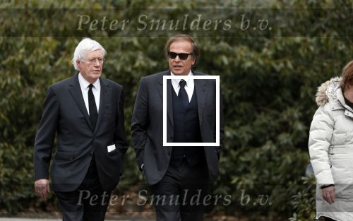 Leusden 6 maart 2018
Crematie Mies Bouwman in crematorium Leusden. hans Wiegel en ivo Niehe