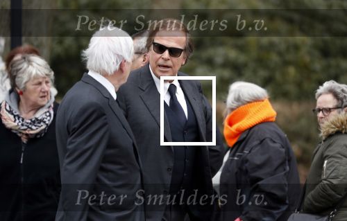 Leusden 6 maart 2018
Crematie Mies Bouwman in crematorium Leusden. hans Wiegel en ivo Niehe